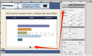 how to create dynamic tab panels in filemaker 14 slider tab