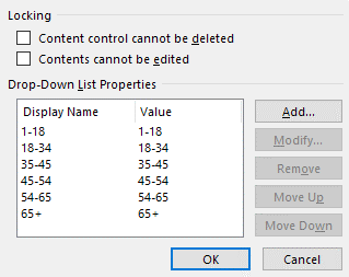 how to create fillable forms in microsoft word how to edit a drop down list in word